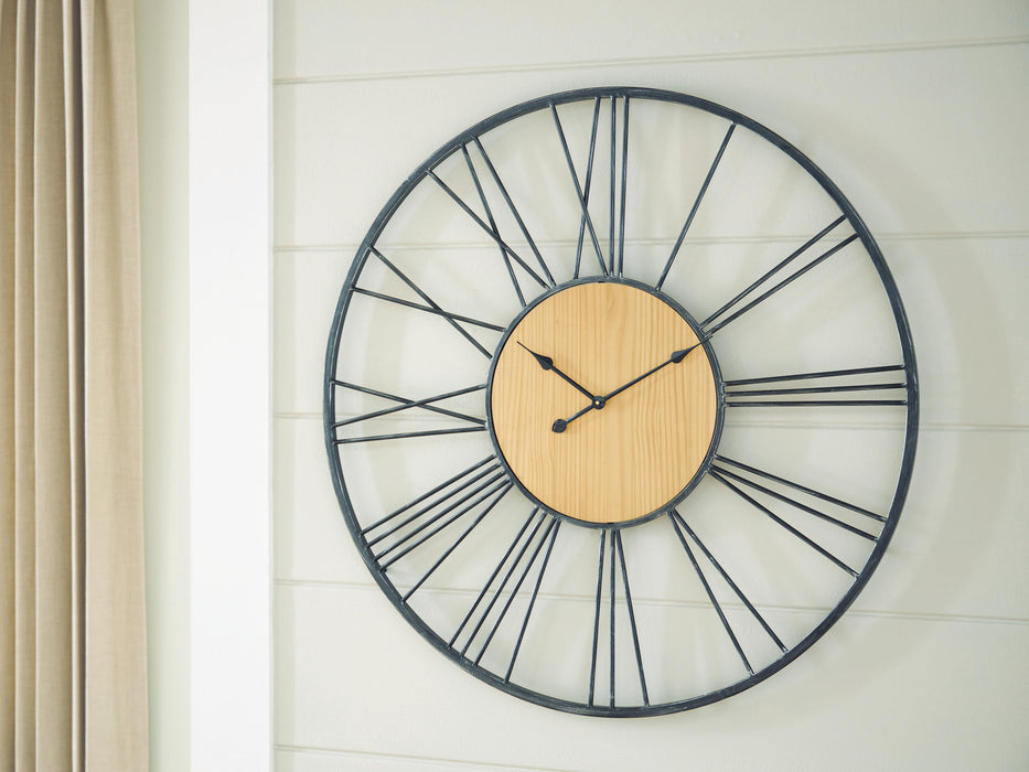 Brockett Wall Clock - Dream Home Furniture & Mattress (Waite Park, MN)