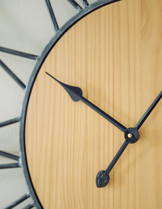 Brockett Wall Clock - Dream Home Furniture & Mattress (Waite Park, MN)