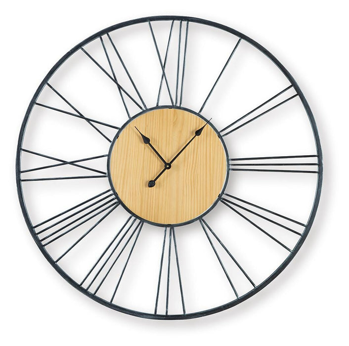 Brockett Wall Clock - Dream Home Furniture & Mattress (Waite Park, MN)