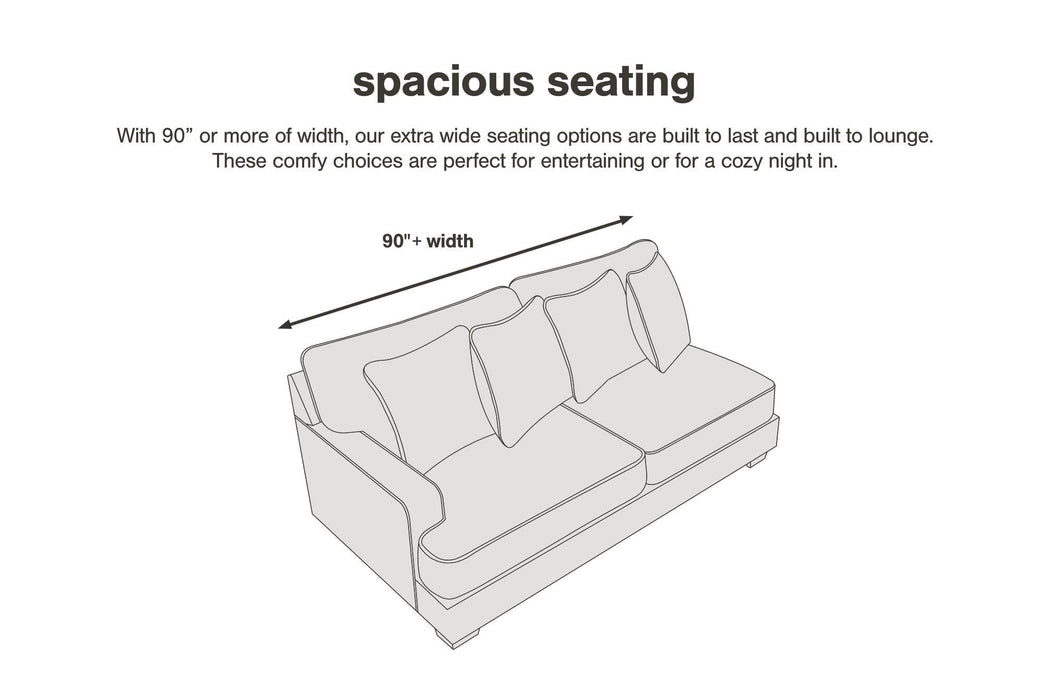Next-Gen Gaucho Reclining Sofa - Dream Home Furniture & Mattress (Waite Park, MN)