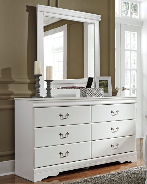Anarasia Dresser and Mirror - Dream Home Furniture & Mattress (Waite Park, MN)