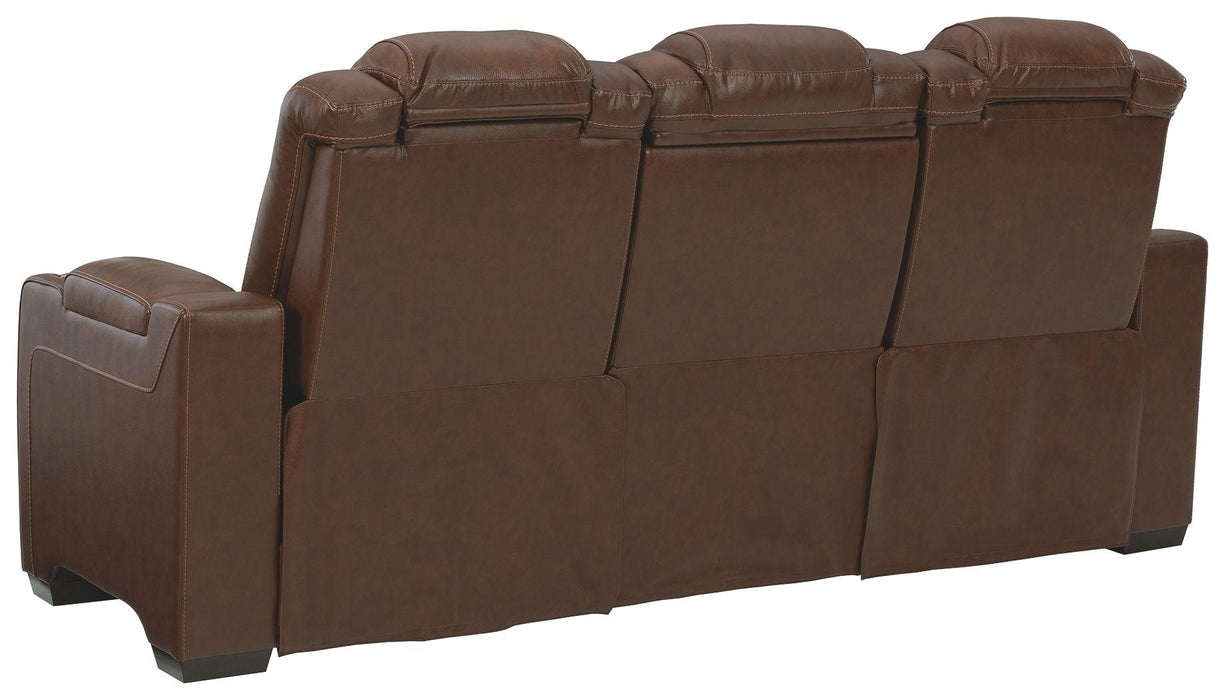 Backtrack - Leather Power Sofa