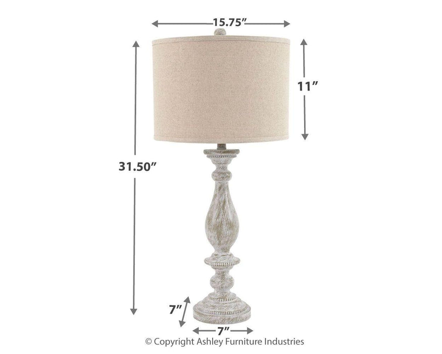 Bernadate - Poly Table Lamp Set