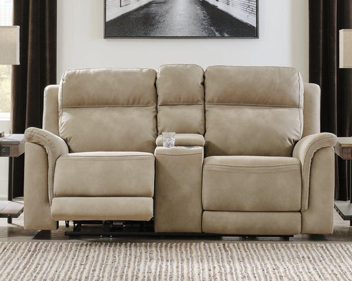 Next-Gen DuraPella Power Reclining Loveseat with Console - Dream Home Furniture & Mattress (Waite Park, MN)