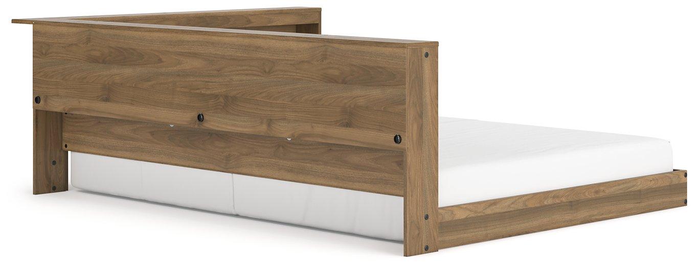 Deanlow Bookcase Storage Bed