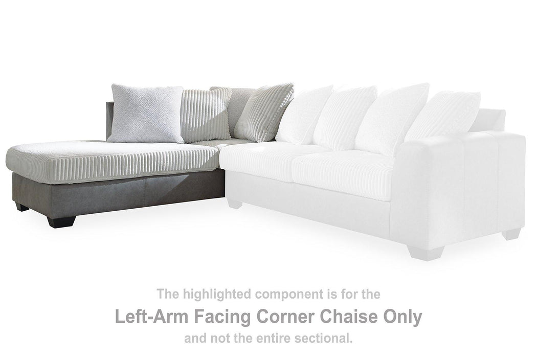 Clairette Court Sectional with Chaise