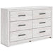 Cayboni Dresser and Mirror - Dream Home Furniture & Mattress (Waite Park, MN)