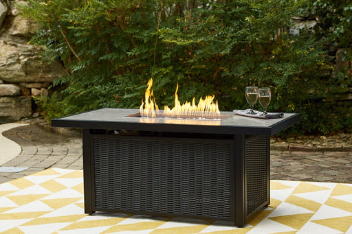 Beachcroft Outdoor Fire Pit Table - Dream Home Furniture & Mattress (Waite Park, MN)