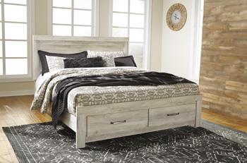 Bellaby Bed with 2 Storage Drawers - Dream Home Furniture & Mattress (Waite Park, MN)
