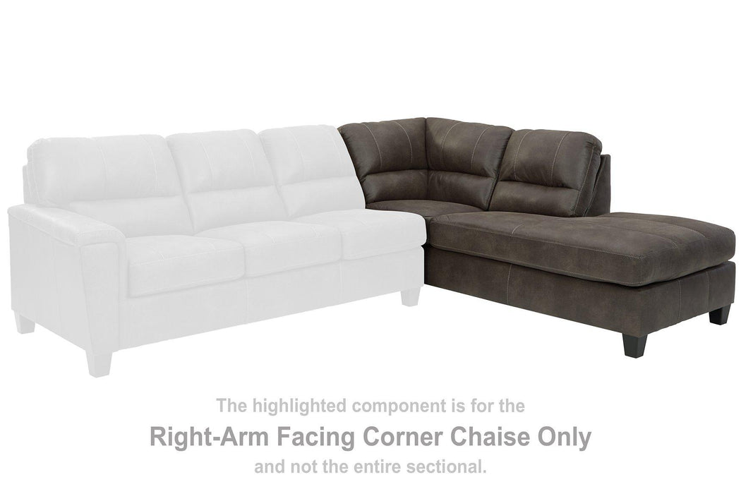 Navi 2-Piece Sleeper Sectional with Chaise