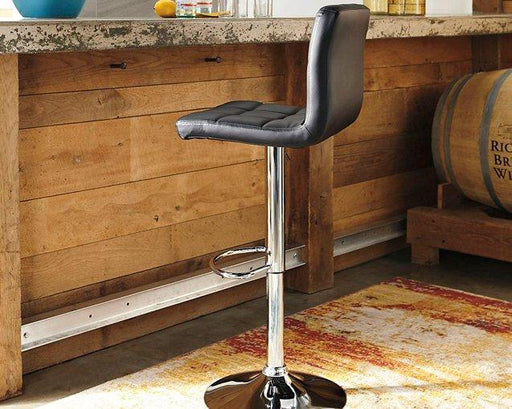 Bellatier Adjustable Height Bar Stool - Dream Home Furniture & Mattress (Waite Park, MN)
