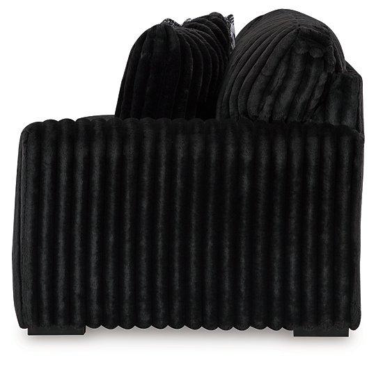 Midnight-Madness Sectional with Chaise - Dream Home Furniture & Mattress (Waite Park, MN)