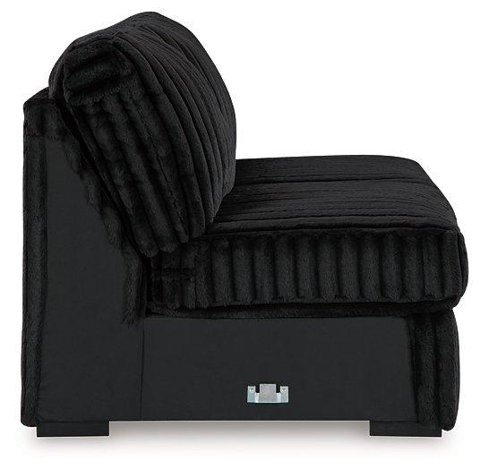 Midnight-Madness Sectional with Chaise - Dream Home Furniture & Mattress (Waite Park, MN)