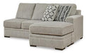 Calnita Sectional with Chaise - Dream Home Furniture & Mattress (Waite Park, MN)