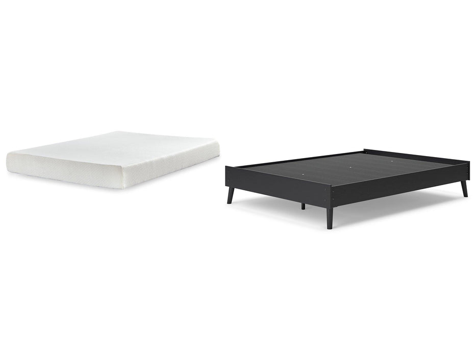 Charlang Bed and Mattress Set