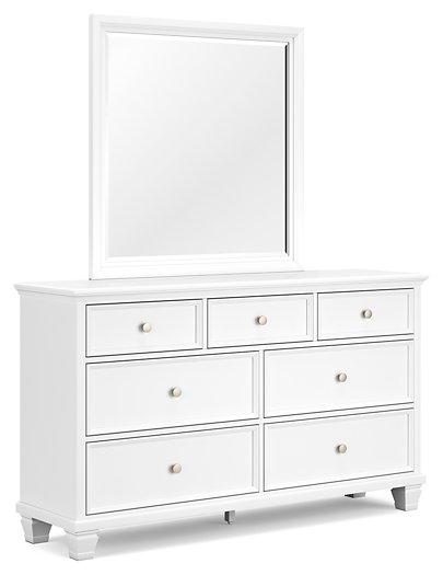 Fortman Dresser and Mirror - Dream Home Furniture & Mattress (Waite Park, MN)