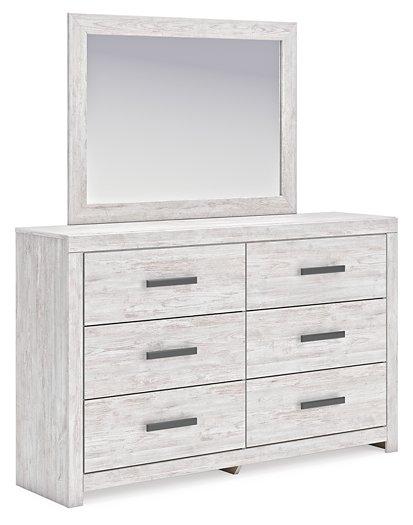 Cayboni Dresser and Mirror - Dream Home Furniture & Mattress (Waite Park, MN)