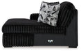 Midnight-Madness Sectional with Chaise - Dream Home Furniture & Mattress (Waite Park, MN)