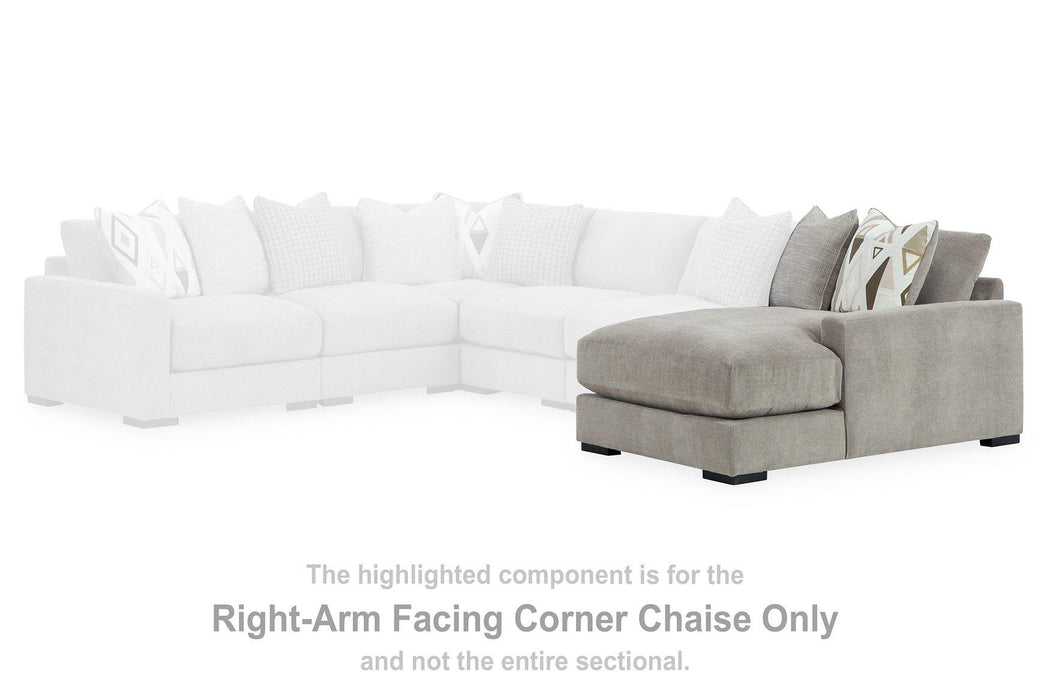 Aslan Court Sectional with Chaise - Dream Home Furniture & Mattress (Waite Park, MN)