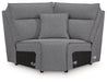 Modmax Power Reclining Sectional with Chaise - Dream Home Furniture & Mattress (Waite Park, MN)
