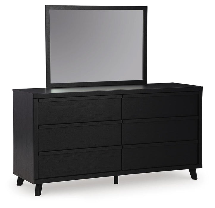 Danziar Dresser and Mirror - Dream Home Furniture & Mattress (Waite Park, MN)