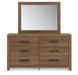 Broachmyn Dresser and Mirror - Dream Home Furniture & Mattress (Waite Park, MN)