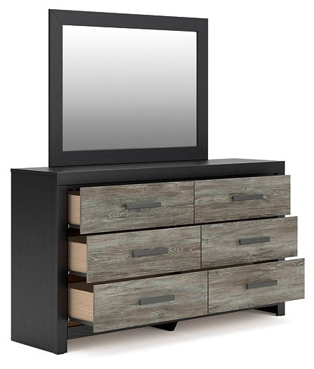 Broachmyn Dresser and Mirror - Dream Home Furniture & Mattress (Waite Park, MN)