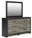 Broachmyn Dresser and Mirror - Dream Home Furniture & Mattress (Waite Park, MN)