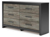 Broachmyn Dresser and Mirror - Dream Home Furniture & Mattress (Waite Park, MN)