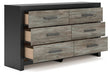 Broachmyn Dresser and Mirror - Dream Home Furniture & Mattress (Waite Park, MN)