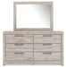 Broachmyn Dresser and Mirror - Dream Home Furniture & Mattress (Waite Park, MN)