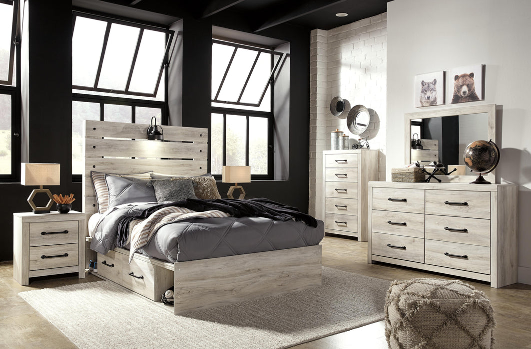 Cambeck Bed with 4 Storage Drawers - Dream Home Furniture & Mattress (Waite Park, MN)