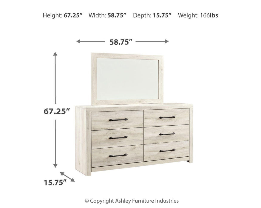 Cambeck Dresser and Mirror - Dream Home Furniture & Mattress (Waite Park, MN)