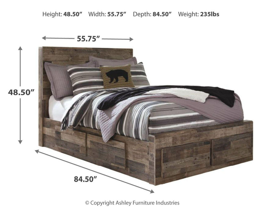 Derekson Youth Bed with 6 Storage Drawers - Dream Home Furniture & Mattress (Waite Park, MN)