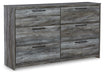 Baystorm Dresser and Mirror - Dream Home Furniture & Mattress (Waite Park, MN)