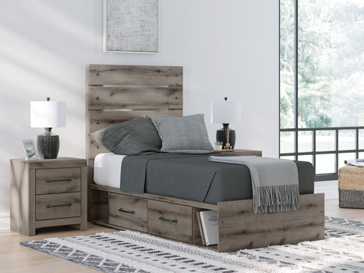 Graystorm Bed with Storage - Dream Home Furniture & Mattress (Waite Park, MN)