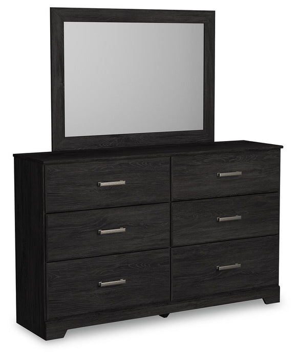 Belachime Dresser and Mirror - Dream Home Furniture & Mattress (Waite Park, MN)