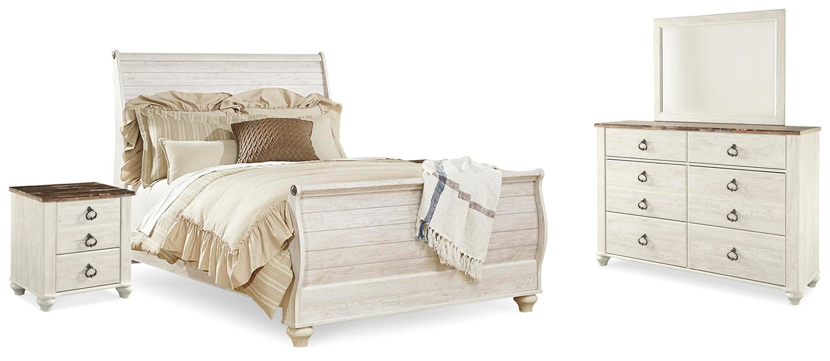 Willowton Bedroom Set - Dream Home Furniture & Mattress (Waite Park, MN)