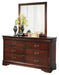 Alisdair Dresser and Mirror - Dream Home Furniture & Mattress (Waite Park, MN)