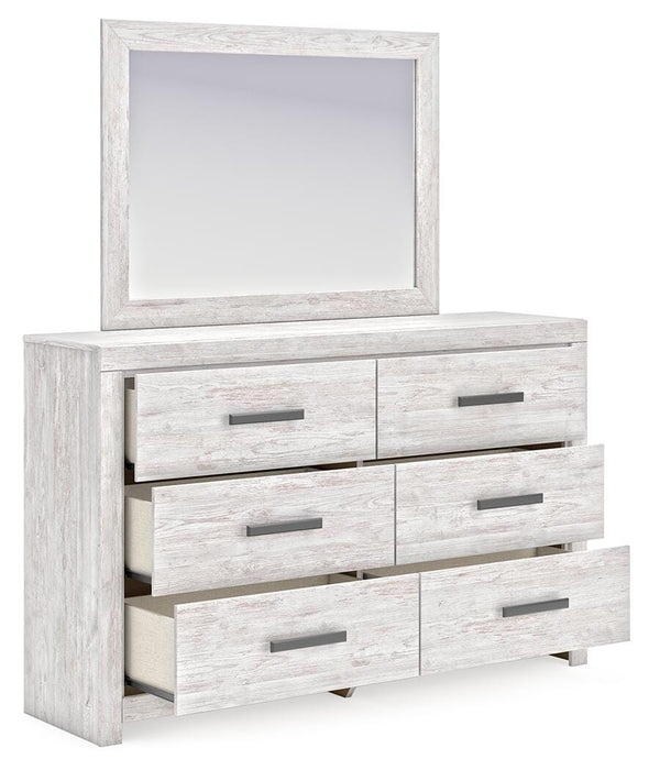 Cayboni Dresser and Mirror - Dream Home Furniture & Mattress (Waite Park, MN)