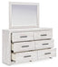 Cayboni Dresser and Mirror - Dream Home Furniture & Mattress (Waite Park, MN)