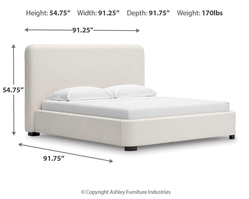 Brintstreet Upholstered Bed - Dream Home Furniture & Mattress (Waite Park, MN)