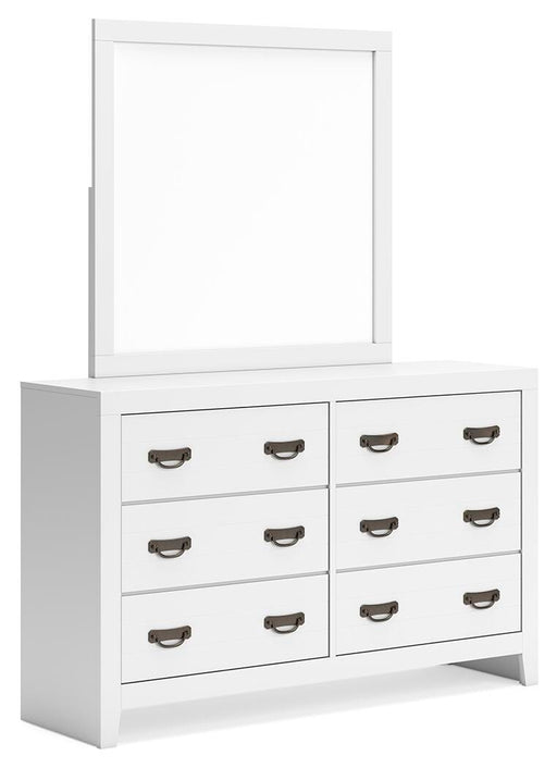 Binterglen Dresser and Mirror - Dream Home Furniture & Mattress (Waite Park, MN)