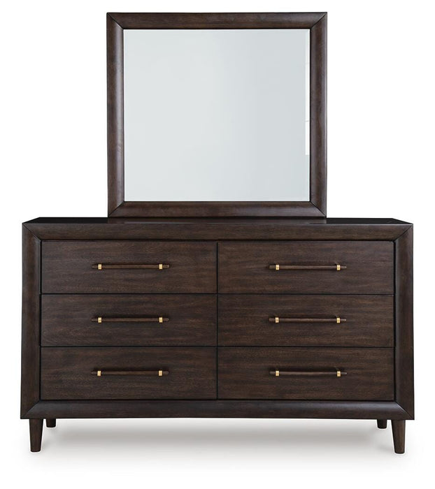 Dantenton Dresser and Mirror - Dream Home Furniture & Mattress (Waite Park, MN)