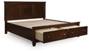 Danabrin Panel Storage Bed - Dream Home Furniture & Mattress (Waite Park, MN)