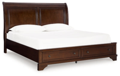 Trellington Sleigh Storage Bed - Dream Home Furniture & Mattress (Waite Park, MN)