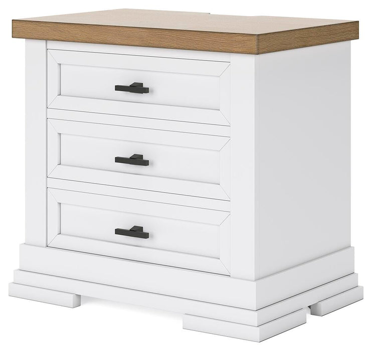 Ashbryn Nightstand - Dream Home Furniture & Mattress (Waite Park, MN)