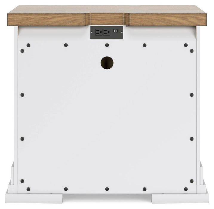 Ashbryn Nightstand - Dream Home Furniture & Mattress (Waite Park, MN)