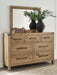 Ridgester Dresser and Mirror - Dream Home Furniture & Mattress (Waite Park, MN)