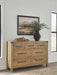 Ridgester Dresser and Mirror - Dream Home Furniture & Mattress (Waite Park, MN)